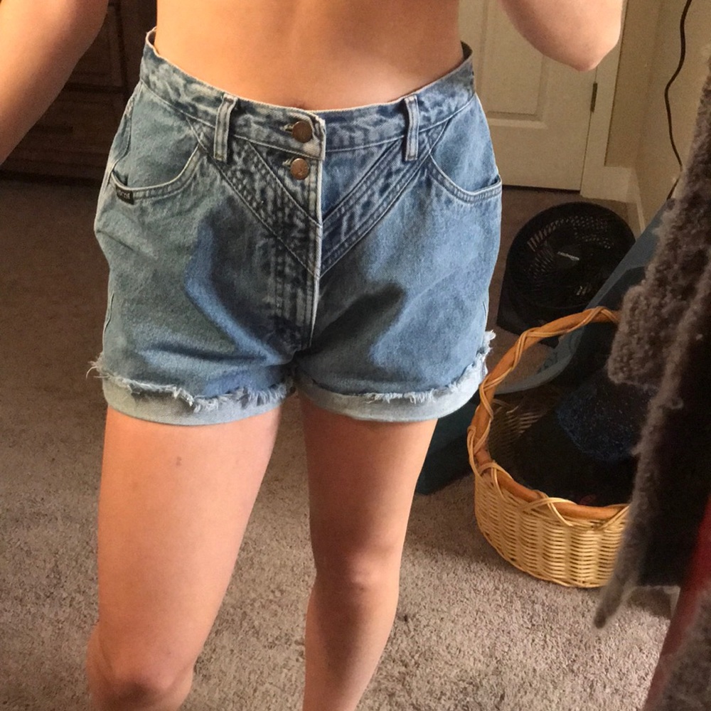 Vintage jean shorts